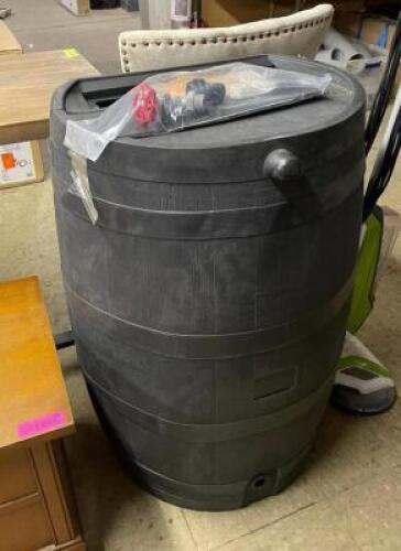 50 Gal. Eco Rain Barrel with Plastic Spigot