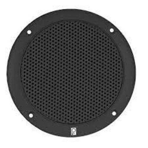 DESCRIPTION: (1) SET OF INTEGRAL GRILL SPEAKERS BRAND/MODEL: POLY-PLANAR #MA-4054B INFORMATION: BLACK RETAIL$: $84.95 EA SIZE: 4" QTY: 1