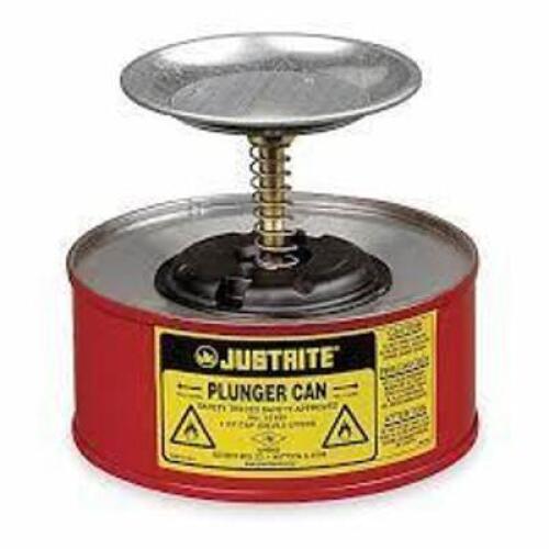 DESCRIPTION: (1) PLUNGER CAN BRAND/MODEL: JUSTRITE #3TCG4 INFORMATION: 10108 RETAIL$: $87.15 EA SIZE: 5" DIAMETER QTY: 1