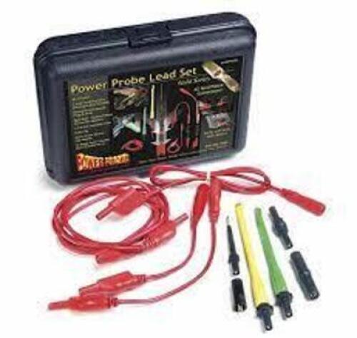DESCRIPTION: (1) GOLD SERIES LEAD SET BRAND/MODEL: POWER PROBE #PPLS01 INFORMATION: BLACK CARRY CASE RETAIL$: $91.33 EA QTY: 1