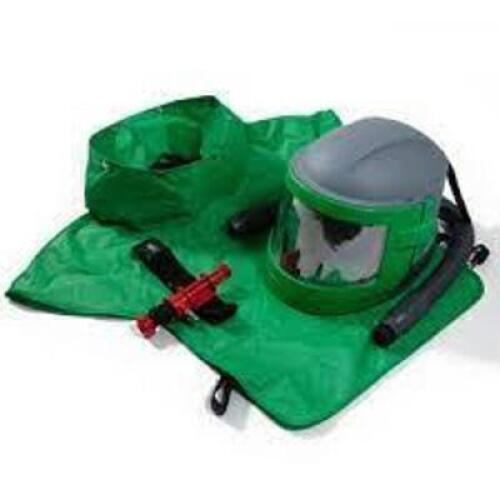 DESCRIPTION: (1) BLAST HELMET, RESPIRATOR BRAND/MODEL: RPB SAFETY #61CY43 INFORMATION: GREEN RETAIL$: $712.16 EA SIZE: NOVA 3 QTY: 1