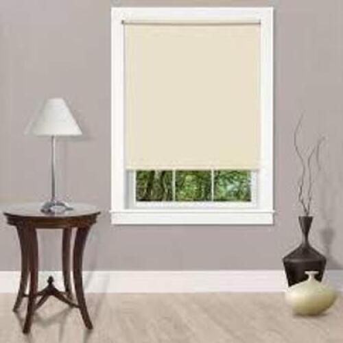 DESCRIPTION: (6) CORD-FREE TEAR DOWN WINDOW SHADE, LIGHT FILTERING BRAND/MODEL: ACHIM #TRL556WH12 INFORMATION: WHITE RETAIL$: $17.17 EA SIZE: TRIM TO