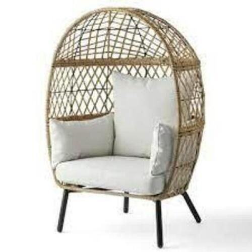 DESCRIPTION: (1) KIDS EGG CHAIR BRAND/MODEL: BETTER HOME AND GARDEN #BHF036225828001 INFORMATION: VENTURE RETAIL$: $150.00 EA QTY: 1