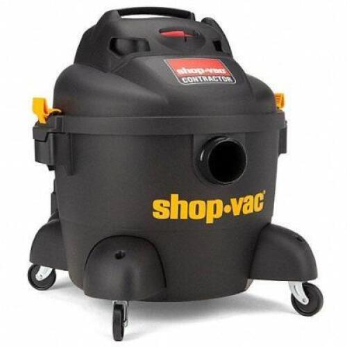 DESCRIPTION: (1) WET/DRY VACUUM BRAND/MODEL: SHOP VAC #92P600CM INFORMATION: BLACK RETAIL$: $399.99 EA QTY: 1