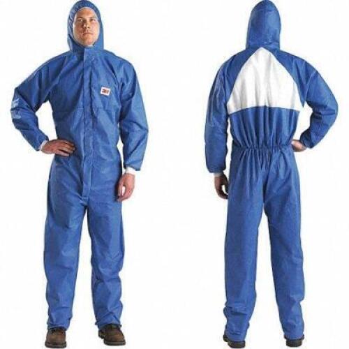 DESCRIPTION: (1) CASE OF (25) DISPOSABLE PROTECTIVE COVERALL BRAND/MODEL: 3M #4530CS INFORMATION: BLUE RETAIL$: $136.81 TOTAL SIZE: XL QTY: 1
