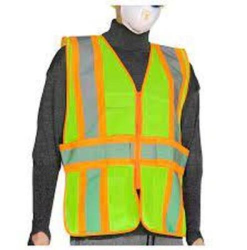 DESCRIPTION: (9) GLOW SHIELD SAFETY VEST BRAND/MODEL: ELITE SAFETY #SV722FG INFORMATION: HI-VIZ YELLOW RETAIL$: $22.40 PER VEST SIZE: SMALL QTY: 9