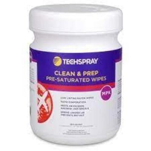 DESCRIPTION: (10) BOXES OF (60) AVIATION SURFACE PREP WIPES BRAND/MODEL: TECHSPRAY RETAIL$: $97.00 PER CASE QTY: 10