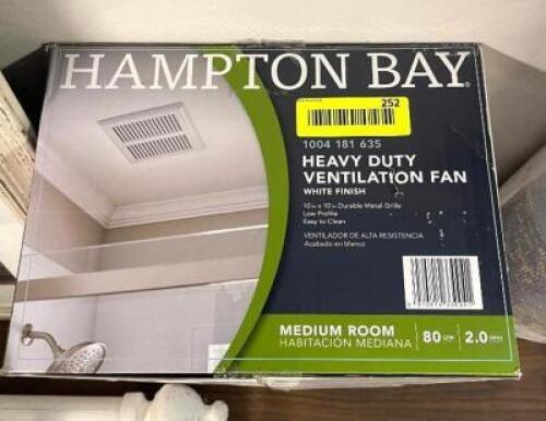 HAMPTON BAY HEAVY DUTY VENTILATION FAN FOR MEDIUM SIZED ROOM