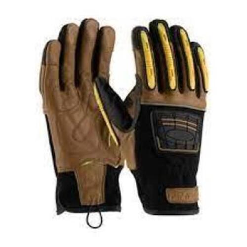 DESCRIPTION: (5) PAIRS OF WORK GLOVES BRAND/MODEL: MAXIMUM SAFETY #120-4150 INFORMATION: BROWN RETAIL$: $43.69 EA SIZE: SIZE XL QTY: 5