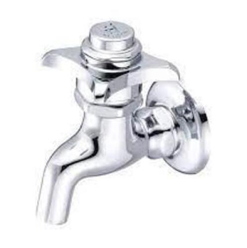 DESCRIPTION: (2) SELF CLOSE CROSS HANDLE BASIN FAUCET BRAND/MODEL: CENTRAL BRASS INFORMATION: POLISHED CHROME RETAIL$: $75.00 EA QTY: 2