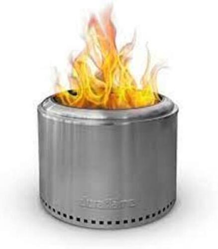 DESCRIPTION: (1) FIRE PIT BRAND/MODEL: DURAFLAME INFORMATION: STAINLESS STEEL RETAIL$: $200.00 EA SIZE: 19" QTY: 1