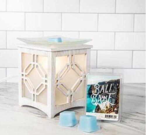 DESCRIPTION: (1) FRAGRANCE WARMER BRAND/MODEL: SCENTSATIONALS RETAIL$: $50.00 EA QTY: 1