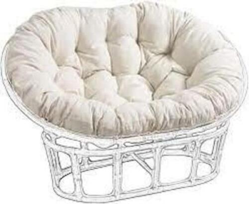 DESCRIPTION: (1) PAPASAN CUSHION INFORMATION: JUST THE CUSHION RETAIL$: $100.00 EA SIZE: 48X48X4 QTY: 1