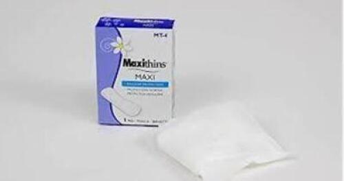 DESCRIPTION: (1) CASE OF (250) SANITARY NAPKINS BRAND/MODEL: MAXITHINS #MT-4 RETAIL$: 83.01 QTY: 1