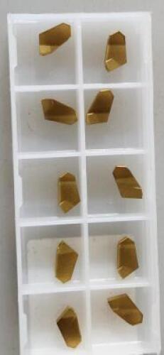 DESCRIPTION: (50) WMT GROOVING INSERTS BRAND/MODEL: WIDIA 3541708 RETAIL$: $ 21.17 PER INSERT QTY: 50