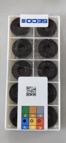 DESCRIPTION: (20) RPKT2006 CARBIDE MILLING INSERTS BRAND/MODEL: SECO RPKT200M0T-M29 MO2500 RETAIL$: $22.14 PER INSERT QTY: 20