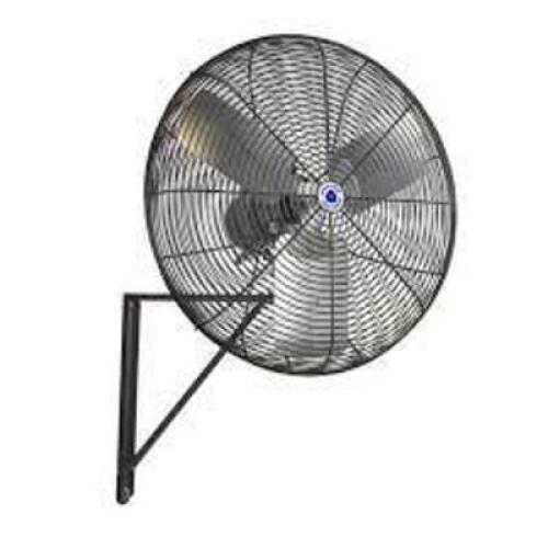 24 in. Black Oscillating Wall Mounted Fan