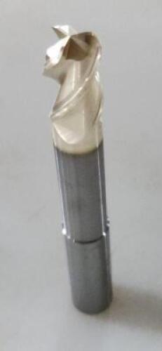 DESCRIPTION: (1) SOLID CARBIDE SQ END MILL BRAND/MODEL: SCTOOL/ST1729 RETAIL$: 189 SIZE: 1/2x1/2x5/8x4n2.5R125 QTY: 1