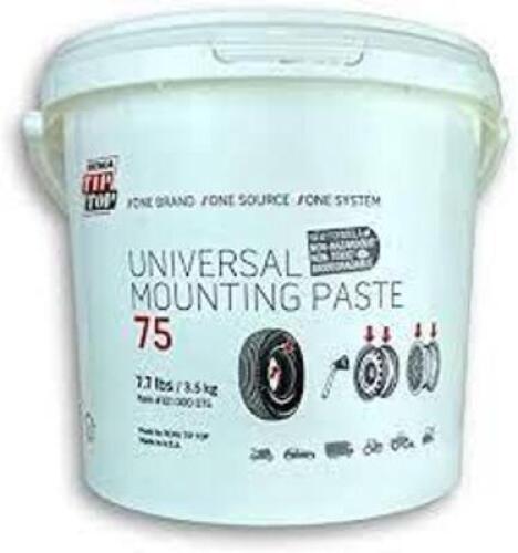 DESCRIPTION: (1) TIRE MOUNTING PASTE BRAND/MODEL: REMA UNIVERSAL RETAIL$: $21.95 EA SIZE: 7.7 LB QTY: 1