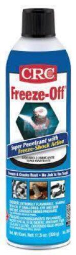 DESCRIPTION: (6) SUPER PENETRANT BRAND/MODEL: CRC FREEZE-OFF RETAIL$: $12.50 EA SIZE: 11.5 OZ QTY: 6