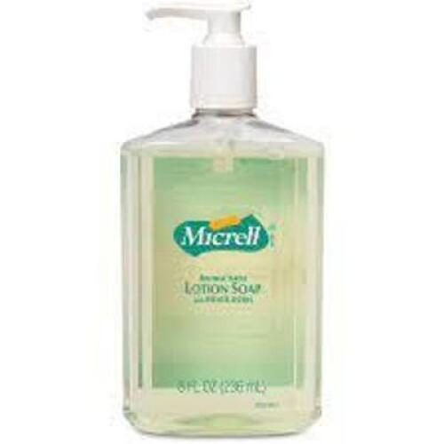 DESCRIPTION: (8) ANTIBACTERIAL LOTION SOAP WITH MOISTURIZERS BRAND/MODEL: SKILCRAFT MICRELL RETAIL$: $12.00 EA SIZE: 12 FL OZ QTY: 8
