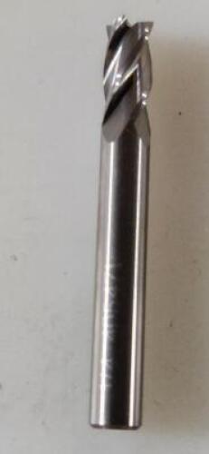 DESCRIPTION: (3) SOLID CARBIDE SQ END MILLS BRAND/MODEL: IMCO 31515 RETAIL$: $ 53.58 EA SIZE: 3/16" DIA 1-1/8" LOC QTY: 3