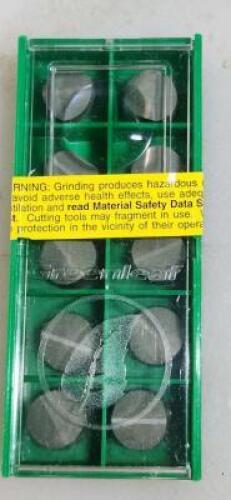 DESCRIPTION: (30) RCGN4V CERAMIC INSERTS BRAND/MODEL: GREENLEAF RCNG-4V T1 RETAIL$: $22.50 PER INSERT QTY: 30