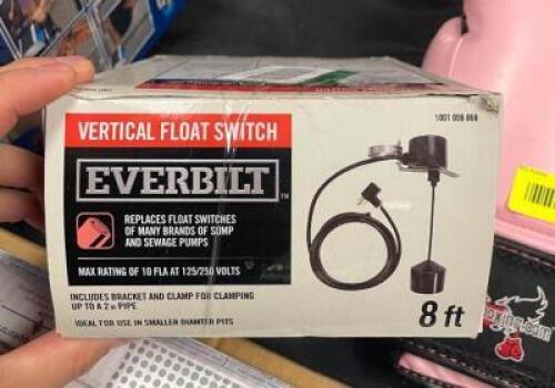 8 FT VERTICAL FLOAT SWITCH