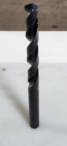 DESCRIPTION: (2) HSS TAPER LENGTH DRILL BRAND/MODEL: HERTEL 77425908 RETAIL$: $46.12 EA SIZE: 9/16" QTY: 2