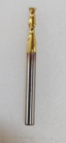 DESCRIPTION: (2) SOLID CARBIDE SQ END MILLA BRAND/MODEL: KENNMETAL HEC25MS2 KC610M RETAIL$: $98.76 EA QTY: 2