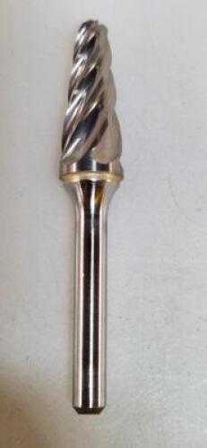 DESCRIPTION: (3) SOLID CARBIDE FAST MILLSINGLE CUT REE BURR BRAND/MODEL: FULLERTON TOOL 48289 RETAIL$: $50.28 EA SIZE: 1/2" 1/4" SD QTY: 3
