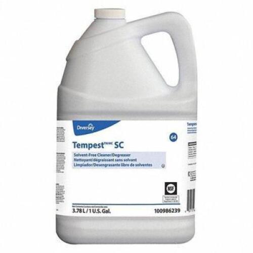 DESCRIPTION: (1) CLEANER DEGREASER BRAND/MODEL: DIVERSEY TEMPEST SC #489N76 RETAIL$: $45.00 EA SIZE: 1 GALLON QTY: 1