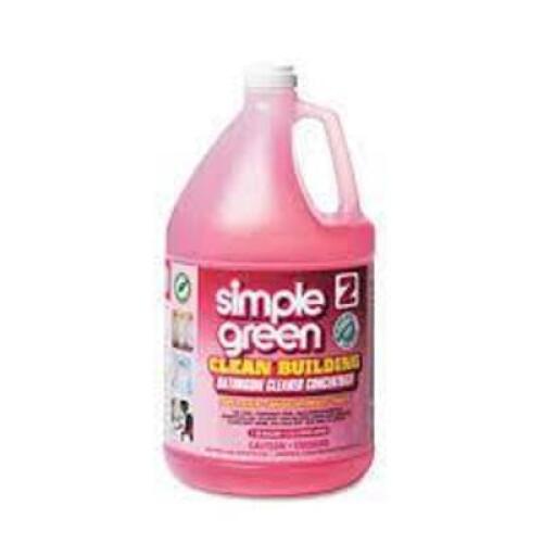 DESCRIPTION: (1) CLEAN BUILDING BATHROOM CLEANER BRAND/MODEL: SIMPLE GREEN RETAIL$: $25.00 EA SIZE: 1 GALLON QTY: 1