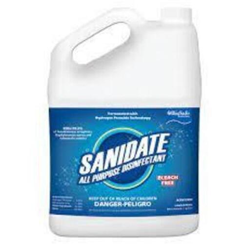 DESCRIPTION: (1) ALL PURPOSE DISINFECTANT BRAND/MODEL: SANIDATE RETAIL$: $23.00 EA SIZE: 1 GALLON QTY: 1