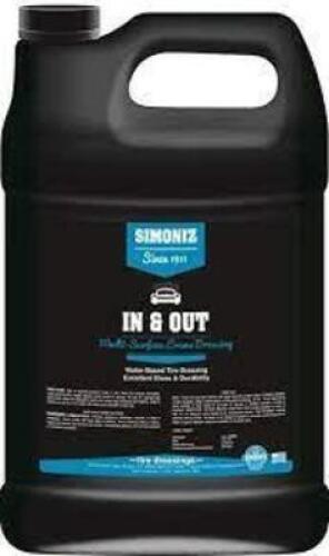 DESCRIPTION: (1) MULTI SURFACE CREME DRESSING BRAND/MODEL: SIMONIZ IN AND OUT RETAIL$: $22.18 EA SIZE: 1 GALLON QTY: 1