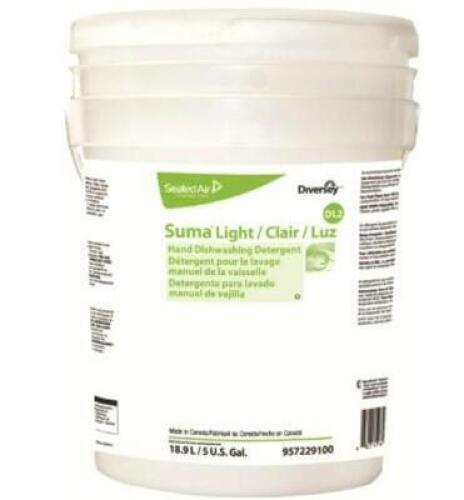 DESCRIPTION: (1) HAND DISHWASHING DETERGENT BRAND/MODEL: DIVERSEY SUMA LIGHT RETAIL$: $341.95 EA SIZE: 5 GALLON QTY: 1