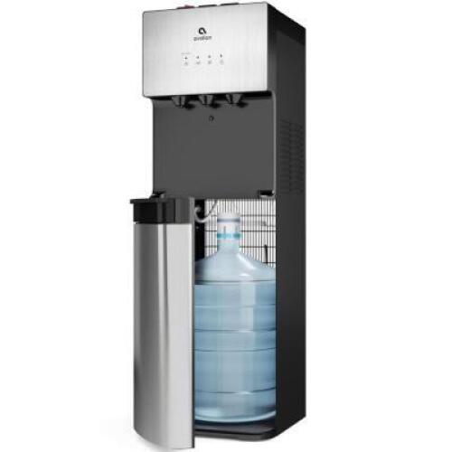 DESCRIPTION: (1) SELF CLEANING WATER DISPENSER BRAND/MODEL: AVALON/A3BLOZONEWTRCLR INFORMATION: 3 WATER TEMPS, RETAIL$: $399.99 SIZE: 13" X 41" X 12"