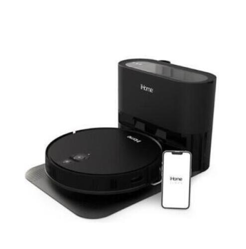 DESCRIPTION: (1) 3-IN-1 ROBOT VACUUM W/VIBRATING MOP INFORMATION: AUTO EMPTY BASE, WORKS WITH ALEXA & GOOGLE, HOMEMAP NAVIGATION RETAIL$: $199.99 QTY: