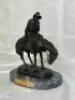 FREDERIC REMINGTON "NORTHER" BRONZE SCULPTURE - 3