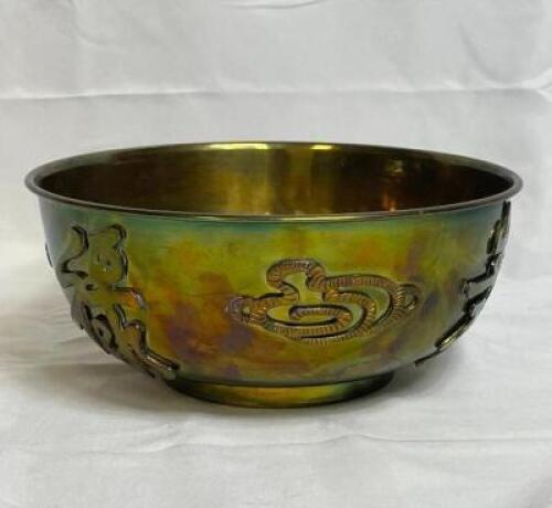 LARGE BRASS PLANTER