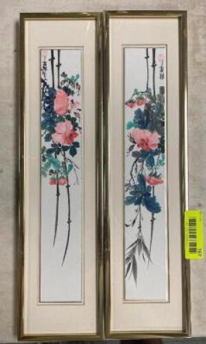 (2) - PC. 18" FRAMED ART SET