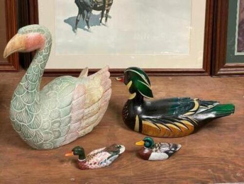 (4) - PC. DUCK DECOR SET