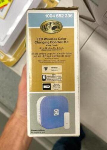 LED WIRELESS COLOR CHANGING DOORBELL KIT
