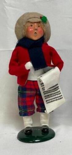 BYERS CHOICE CAROLERS DOLL - CHRISTMAS
