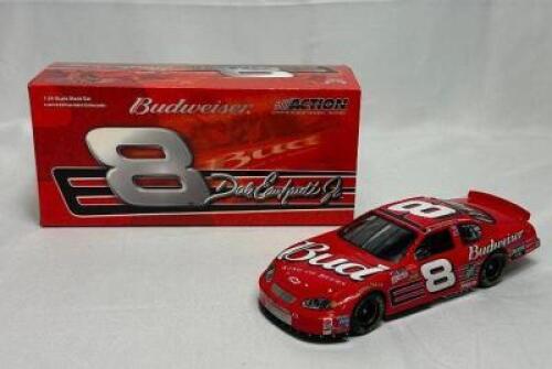 DALE EARNHARDT JR. #8 BUDWEISER 2003 MONTE CARLO 1:24 SCALE AUTHENTIC STOCK CAR