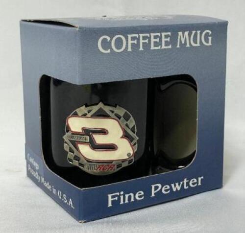 DALE EARNHARDT SR. #3 FINE PEWTER COFFEE MUG
