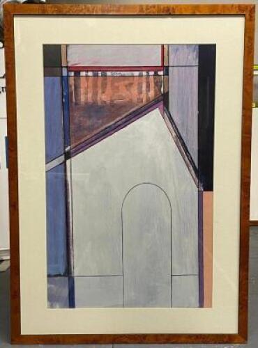 FRAMED CONTEMPORARY ARTWORK - PRINT