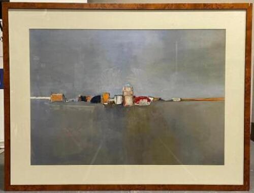 FRAMED CONTEMPORARY ARTWORK - PRINT
