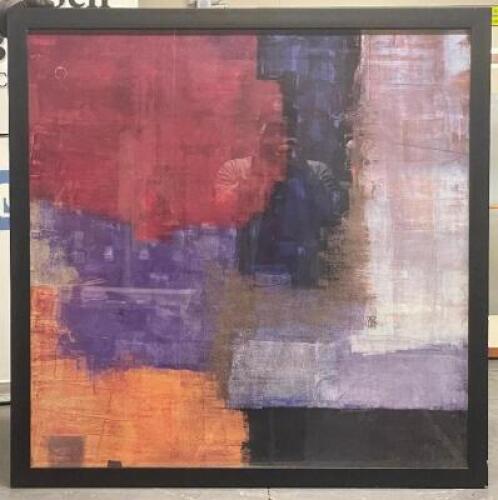 FRAMED CONTEMPORARY ARTWORK - PRINT