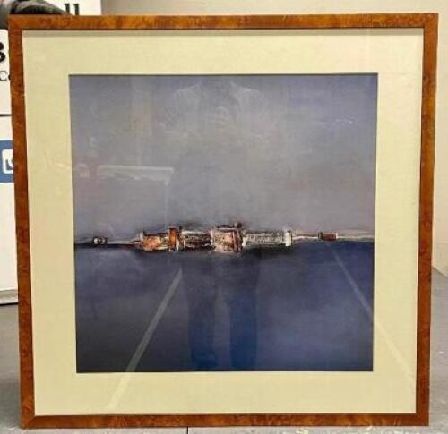 FRAMED CONTEMPORARY ARTWORK - PRINT